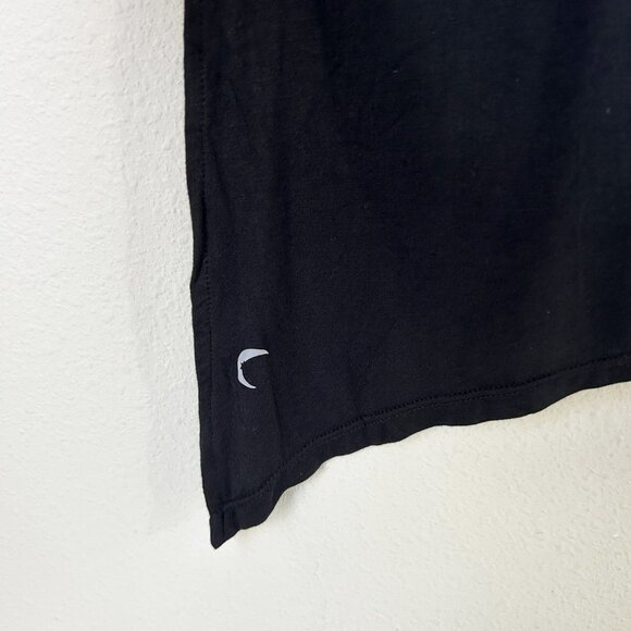 ZYIA Active Tunic Top Womens Size M Black Stretch Sleeveless Tank Workout Yoga - Picture 4 of 12